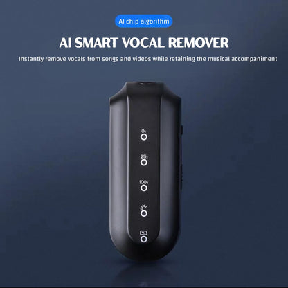 AI Vocal Remover Device - Plug Into Your Speakers and Turn It To Karaoke Machines | All Local/Online Audio & Music Videos Support