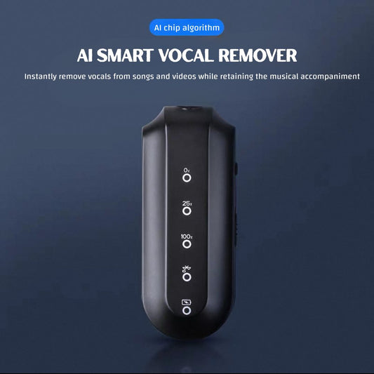 AI Vocal Remover Device - Plug Into Your Speakers and Turn It To Karaoke Machines | All Local/Online Audio & Music Videos Support