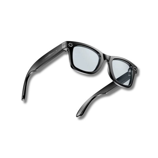 AI Glasses with 8MP HD Camera, Dual-Mic Noise Cancellation, AI Vision, Real-Time Translation & Voice Assistant to Capture Life Hands-Free, Understand World Instantly, & Communicate Across Languages