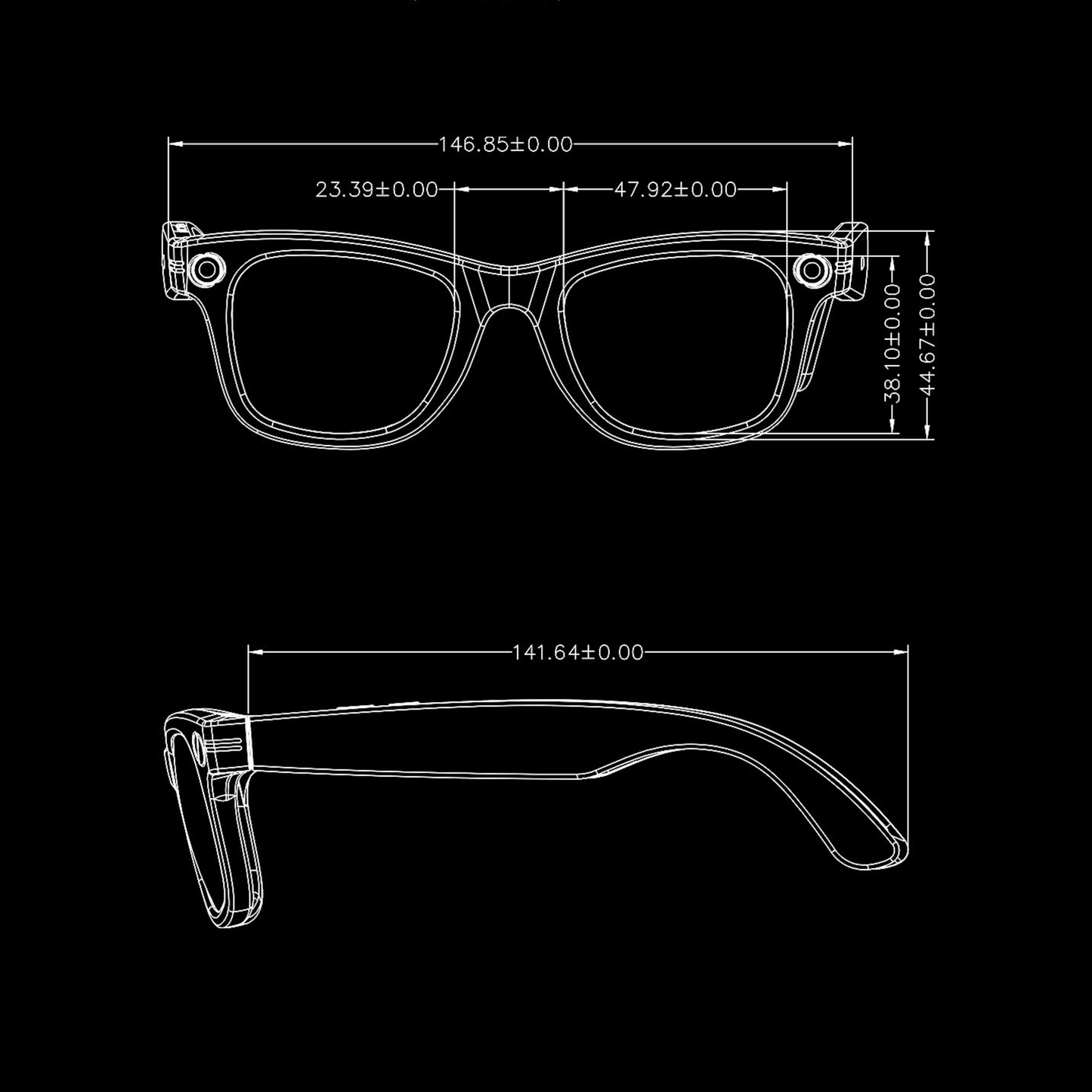 AI Smart Glasses with 8MP HD Camera, Dual-Mic Noise Reduction, Translation Support & Voice Assistant to Capture Life Hands-Free, Understand World, & Communicate Across Languages