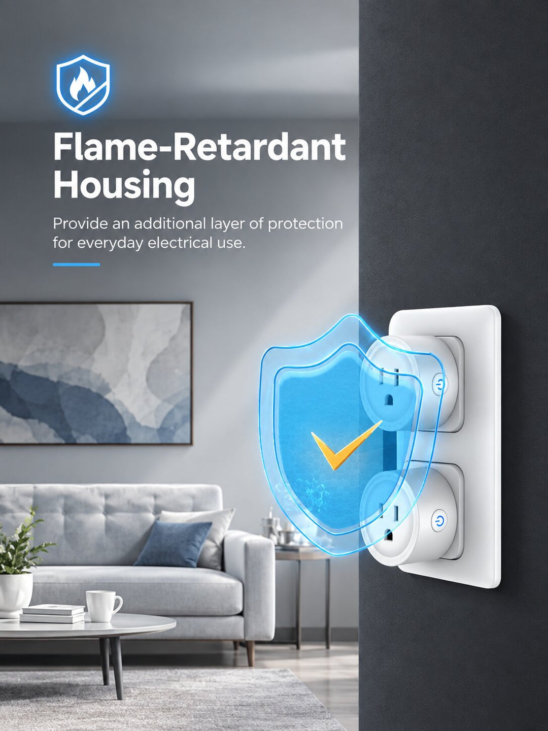 GX-SP13 Matter Wi-Fi Smart Plug for US Outlets | Cross-Platform Smart Control, Alexa Zero-Touch Setup | Turn Ordinary Appliances Smart with Voice, Remote &amp; Scheduled Control
