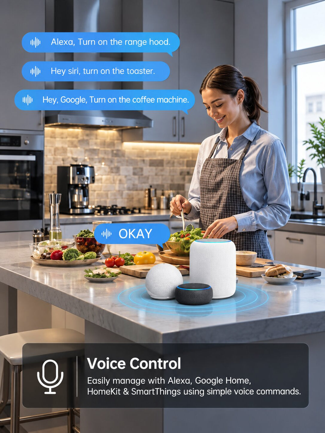 GX-SP13 Matter Wi-Fi Smart Plug for US Outlets | Cross-Platform Smart Control, Alexa Zero-Touch Setup | Turn Ordinary Appliances Smart with Voice, Remote &amp; Scheduled Control