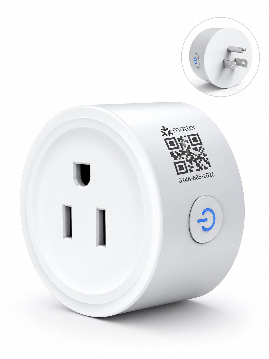 GX-SP13 Matter Wi-Fi Smart Plug for US Outlets | Cross-Platform Smart Control, Alexa Zero-Touch Setup | Turn Ordinary Appliances Smart with Voice, Remote &amp; Scheduled Control