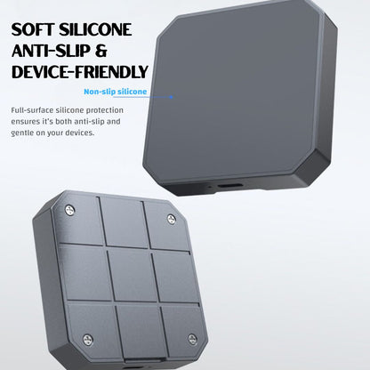 Magnetic M.2 SSD Enclosure / External SSD Case for iPhone & Android - 10Gbps USB 3.2 Gen 2 High-Speed Storage with Heat Dissipation & Drop Protection