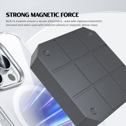 Magnetic M.2 SSD Enclosure / External SSD Case for iPhone & Android - 10Gbps USB 3.2 Gen 2 High-Speed Storage with Heat Dissipation & Drop Protection