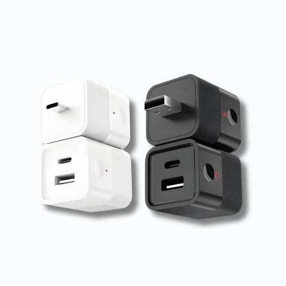 Tuya Smart USB Adapter Switch – Control Micro-USB / USB-C Powered Device Like Lamps, Chargers, or Fans via Mobile APP, Amazon Alexa, Google Home | WiFi & Zigbee Mini Power Controller