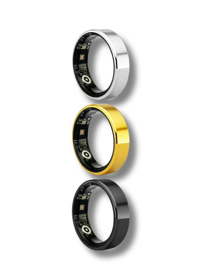GX-SR22 Silent Vibration Smart Ring with Hands-Free Gesture Control, 24/7 Health Tracking, Stress Insights, Sleep Monitor, Daily Activity Tracking, and More for Work, Sleep, Fitness & Travel