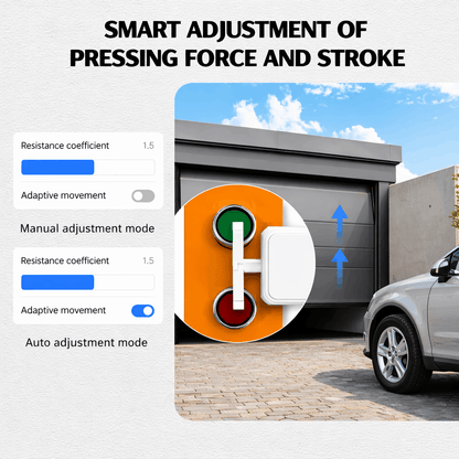 Tuya Bluetooth Fingerbot for Rocker Switch - Smart Button Pusher for ON/OFF Control, App & Voice Control, Timer Automation, Rechargeable Mini Switch Robot